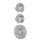 Single-lever basin mixer with 1”1/4 waste. F 3/8” supply hoses.